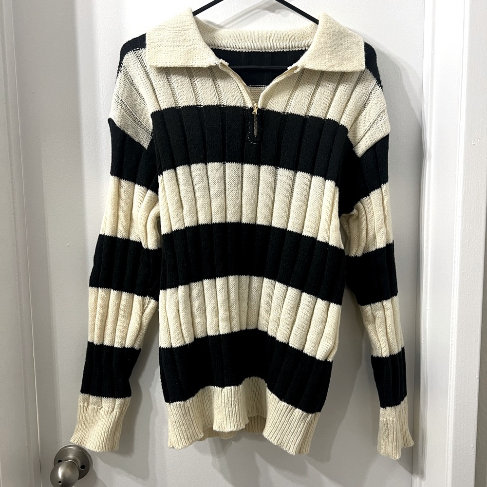 Mens Quarter Zip Sweaters